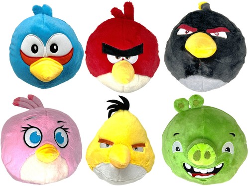Angry birds soft toys movie - birds,