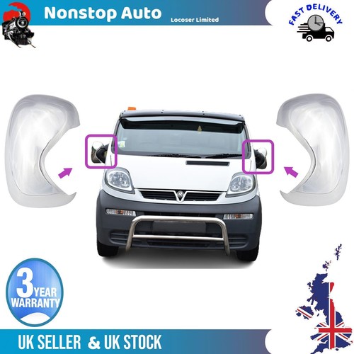 Wing mirror covers caps chrome - wing,