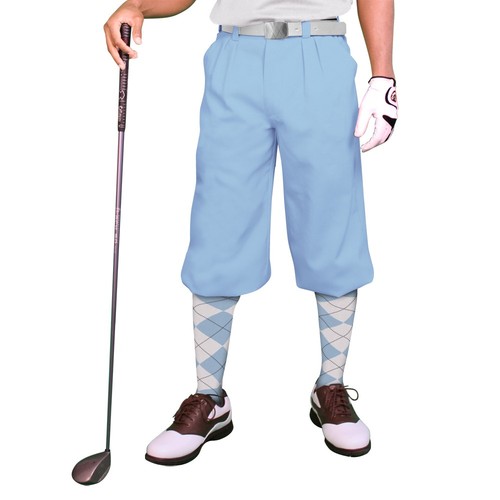 Golf knickers light blue - golf,