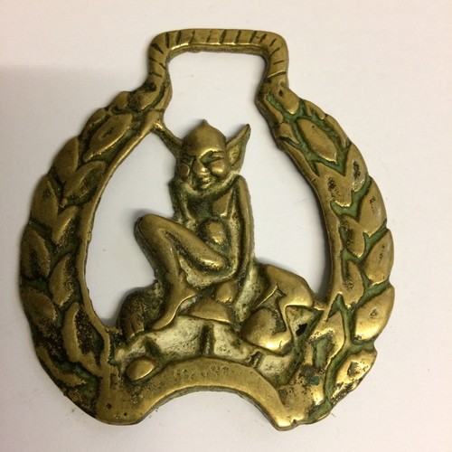 Pixie imp horse brass - pixie,