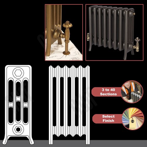 Cast iron radiators column - iron,