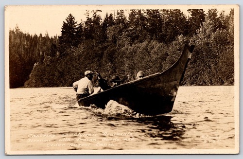Canoeing olympic peninsula - on,