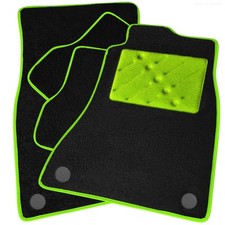 To fit Proton Satria Car Mats 2000 - 2003 in Black & Heel Pad