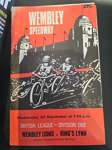 Wembley speedway programmes - wembley,
