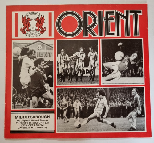 Leyton orient middlesbrough - vs,