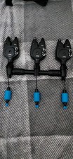 3x Fox MX Bite Alarms With 3x