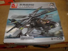 Sluban Army M38-B0511 Apache Helicopter