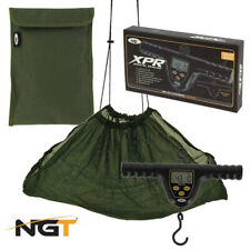 NGT Fishing Scales Weigh Sling Case Set XPR T Bar Digital Carp Scale