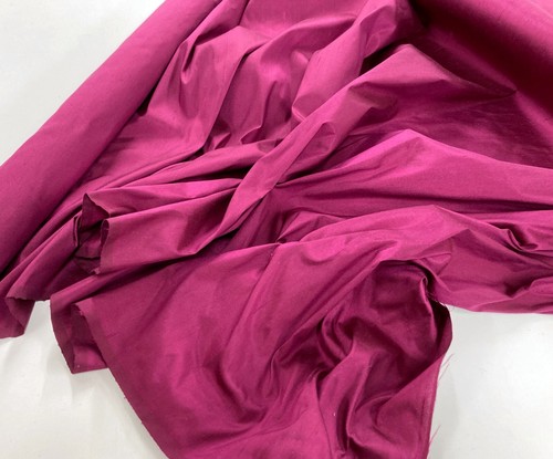 Plum pink silk - pink, fabric