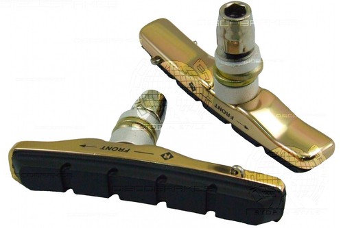 Cartridge brake pads with - brake,