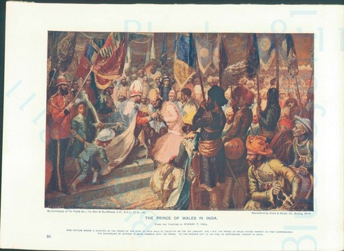 Edwardian print the prince - edwardian,