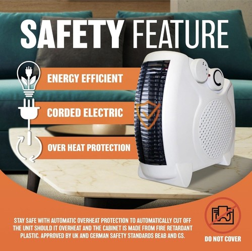 Portable forced air fan 2kw - air,