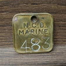 Marine Colliery Brass Token 483