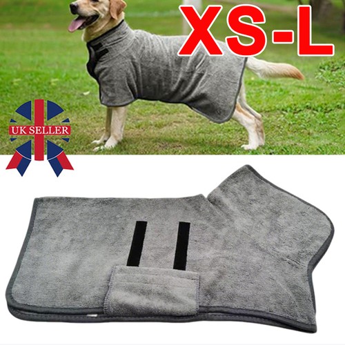 Dog towel microfibre - bath, robe