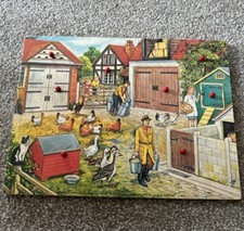 Wooden Jigsaw Peg Puzzle 1977