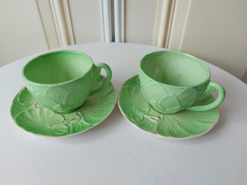 Carlton ware green lotus - green,