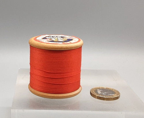 650yds vintage wooden cotton - 650yds,