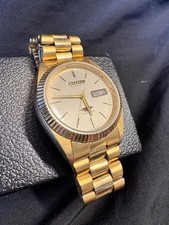 Citizen Automatic 21 Jewels  4-r10761 Rc 980457 GN-4-w-s Men's Watch Gold Plated