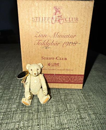 Steiff club tin - steiff,