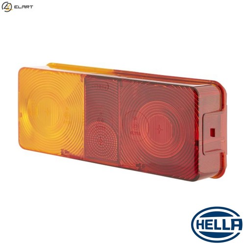 Lens tail light assembly - lens, 9el