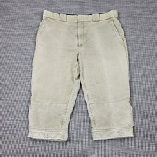 Barbour Shooting Breeks Mens 34 Grey Khaki Moleskin Breeches Vintage 70s 80s