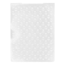 Heart Shaped Plastic Embossing