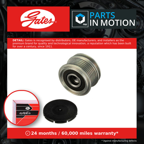 Overrunning alternator pulley - overrunning,