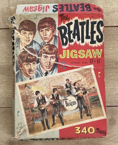 Vintage beatles jigsaw 340 - vintage,