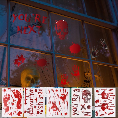 Halloween window gel - window,