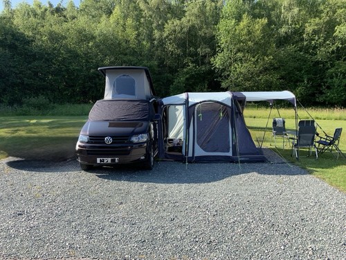Inflatable driveaway awning - inflatable,