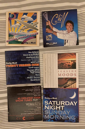 Daily mail promo cds cliff - promo,