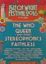 ISLE OF WIGHT FESTIVAL 2016 A3
