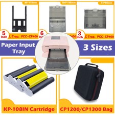 KP-108IN Ink Cartridge 4x6 Inch / Photo Paper Tray / Bag for Canon Selphy CP1300