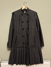Bolongaro Trevor wool pleated jacket coat