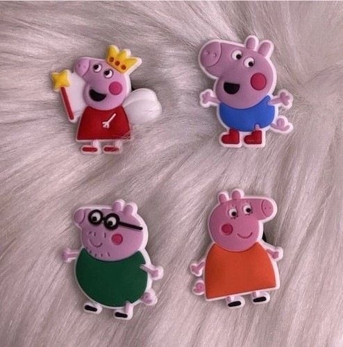 Peppa pig croc charms - peppa,