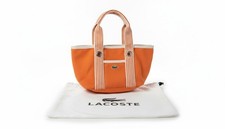 Vintage LACOSTE Orange Canvas