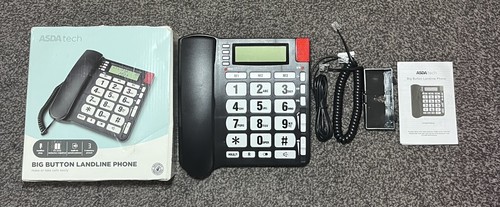 Asda tech big button landline - asda,