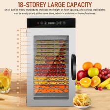 18 Trays Food Dehydrator