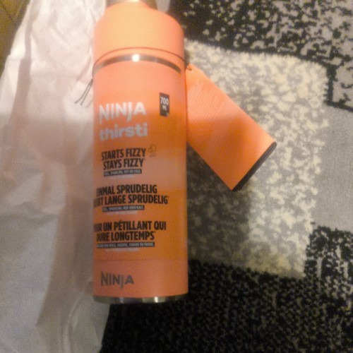 Ninja thirsti coral flask - coral,
