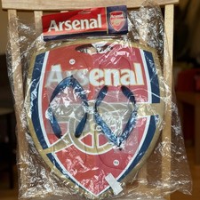 Arsenal Football Club Crest Flip Flop Slippers Official Merchandise 5/6 New