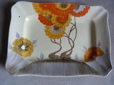 Clarice Cliff Art Deco Rhodanthe Sandwich Tray ( more plates available)