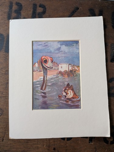 Original antique mounted louis - original,