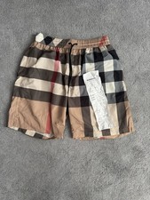 Burberry Archive Beige Swim Shorts Medium | Same Day Dispatch