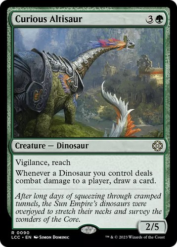 Curious altisaur - 1x,