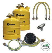 Twin Gaslow 2.7kg Cylinder Kit