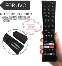 REPLACEMENT REMOTE RM-C3338 FOR JVC SMART TV-YOUTUBE-NETFLIX-PRIME VIDEO-Fplay 