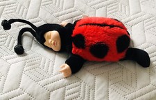Anne Geddes Ladybird Baby Soft Toy Beanie Doll