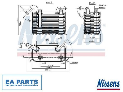 Oil cooler automatic - oil,