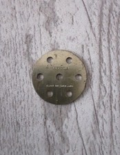 Meccano #24c Brass 6 hole