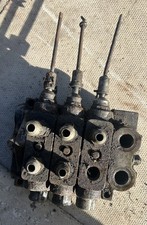 KONTAK 3 Way Spool Valve Block 1/2inch Vintage Tractor Part Made In England